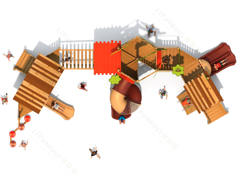 兒童戶外木質組合滑梯芬蘭木系列 11.jpg