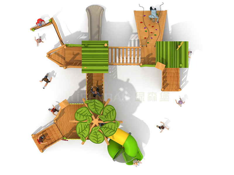 戶外兒童木質滑梯自然故事樹屋造型 10.jpg