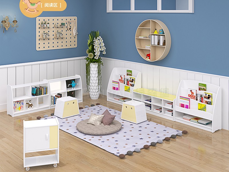 幼兒園全屋定制家具白色童話閱讀區 5.jpg