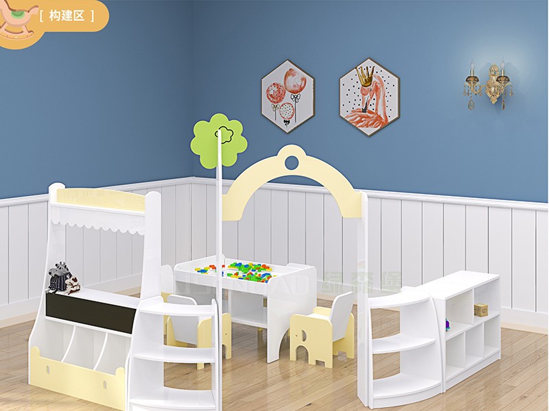 幼兒園全屋定制家具白色童話建構區 2.jpg