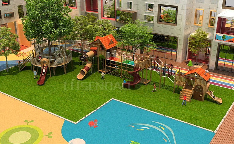 兒童戶外游樂設施木質滑梯 01.jpg